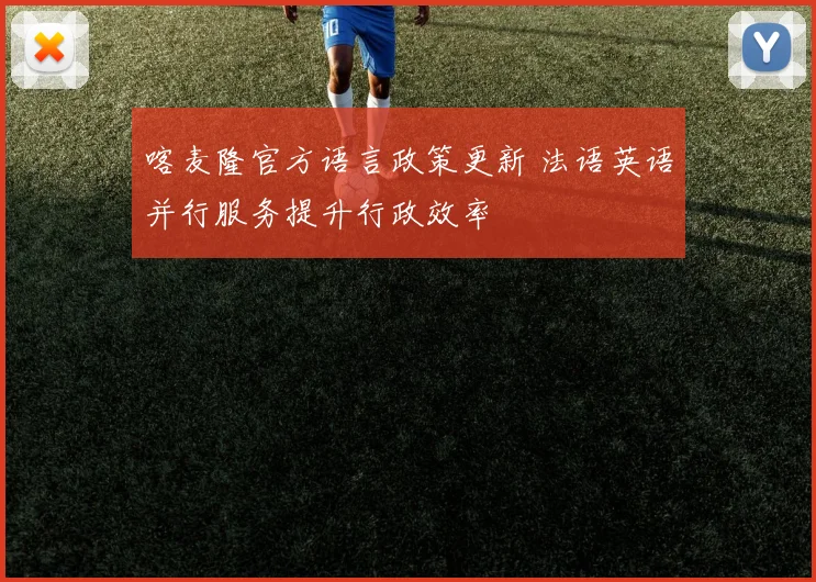 喀麦隆官方语言政策更新 法语英语并行服务提升行政效率