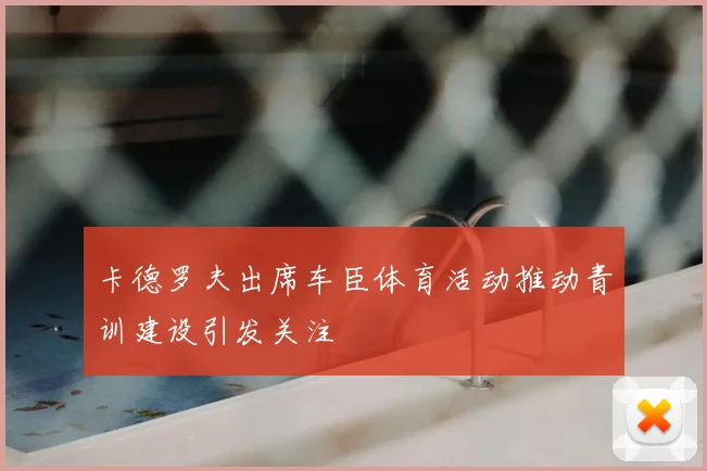 卡德罗夫出席车臣体育活动推动青训建设引发关注